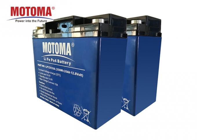 太陽照明のために再充電可能な12.8V 20Ah Lifepo4のリチウム電池 0