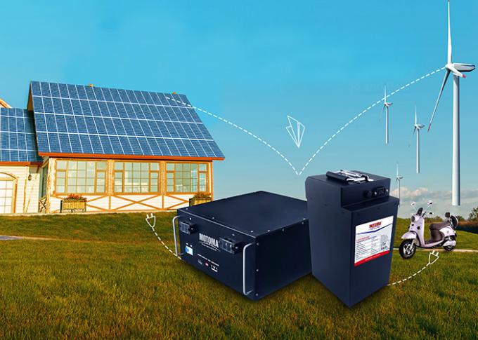 太陽照明のための12.8V 50Ah 100Ah 200Ah LiFePO4電池 1