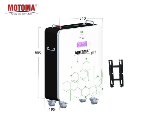 購入 MOTOMA格子住宅の太陽系のための壁に取り付けられた200Ah 48V LiFePO4電池のパック オンライン メーカー