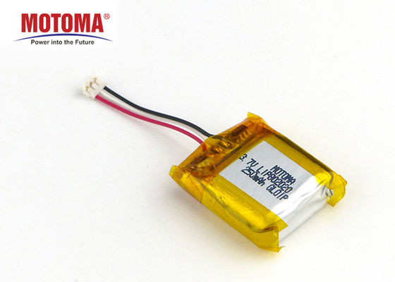 500時250mahのペット追跡者のための小型リチウム イオン電池8*20*20mm