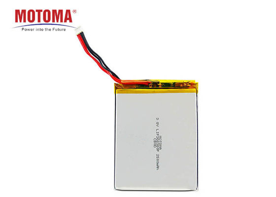 携帯用プリンターのための2500mah 3.8 V Lipo電池500のサイクル寿命