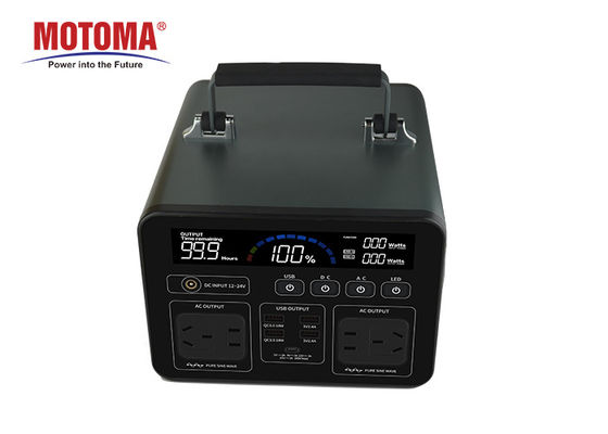110V/220V AC 12v 15v DCのキャンプ12v 700whの発電所のポータブルは太陽入力システムを出力した