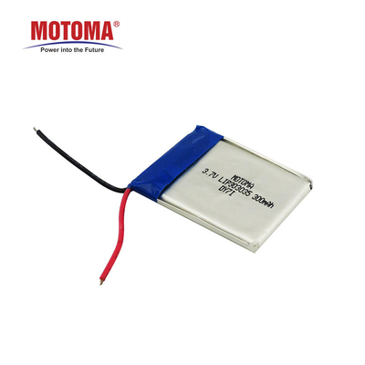 MOTOMA 3.7V 15mAh -身につけられる装置のための1000mAh Lipoの袋の細胞