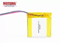 Lipo平らなMotoma電池、安全灯のためのリチウム イオン電池3.7 V 600mah