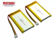 Motoma UL1642は探知器のためのリチウムLipo電池3.7 V 2800mahを承認した